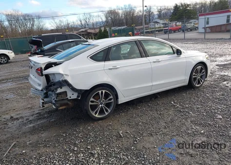 2020 Ford Fusion Titanium from USA, damaged, VIN 3FA6P0D97LR116563
